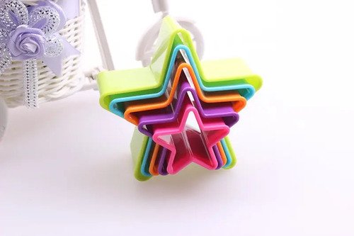 D_749941-MCO51154358023_082022-O.jpg Molde Estrella Cocina Molde Galletas Fondant Loncheras Blanco