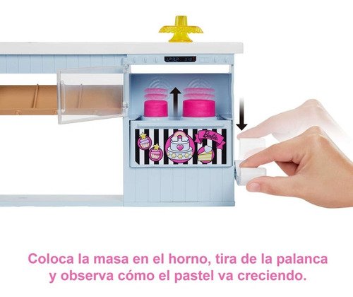 Muñeca Barbie Repostera Decora Plastilina Cocina Original