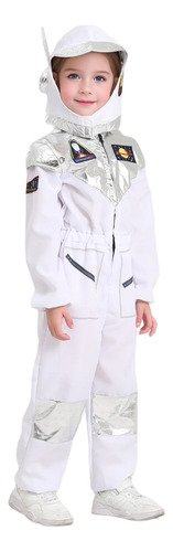 D_751183-MCO93356312054_092025-O.jpg Disfraz Astronauta Niños Espacio Traje Espacial + Casco Unisex