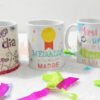 Mug Céramica Feliz Día Mamá Diseños Día De La Madre