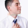 Camisa Colegial Cuello Corbata Manga Larga Niños Premium