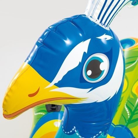 Hermoso Inflable Intex  Pavo Real   #mundocute :)
