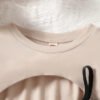 D_754826-MCO89175599145_082025-O.jpg Rooa Niñas Moda Falda Conjunto De 3 Piezas Para Niña Blanco 7 Años