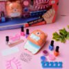 Set Esmaltes Niñas Uñas Secador Real Kit Manicure Juguete