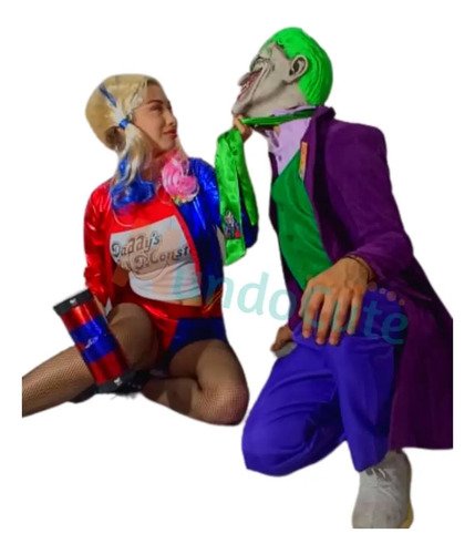 Disfraz Harley Quinn Para Mujer Adulto Disfraces