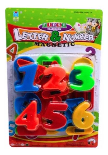 Min Set Magnetico Del Abecedario Y Numeros Para Los Pequeños
