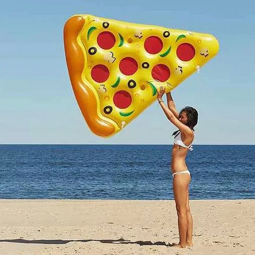 D_759226-MCO27051708578_032018-O.jpg Flotador Pizza Inflable Adultos Vacaciones Juego Piscina