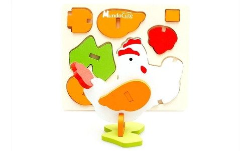 D_760521-MCO43197025499_082020-O.jpg 3 Rompecabezas Niños Armable Madera Juguete Didáctico Juego