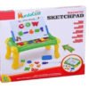 Mesa Didáctica Tablero Acrílico Con Letras Y Números Imán