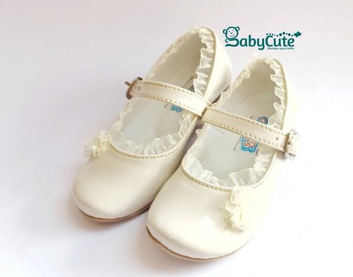 D_761431-MCO46740758377_072021-O.jpg Zapatos Para Niña Elegantes Beige Vestido Beige 22