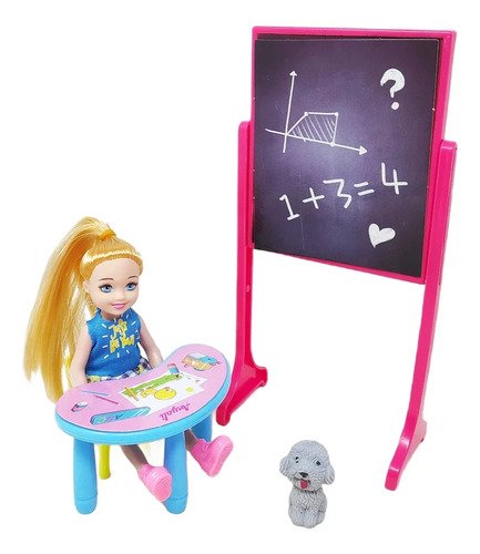 Muñeca Profesora, La Maestra De La Imaginación