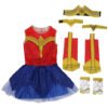 D_761915-MCO79080672665_092024-O.jpg Disfraz Mujer Maravilla Niña Completo - Poder Y Estilo Para Pequeñas Heroínas