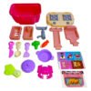 D_762101-MCO80940629893_112024-O.jpg Set De Cocina En Maleta X26 Piezas - Mini Juguetes Alimentos Rosa