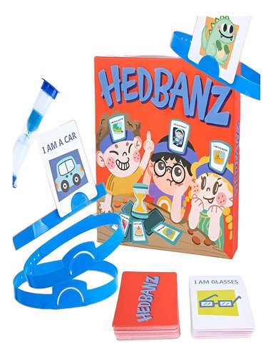 Hedbanz Juego De Adivinanzas Adviina Quién Soy Con Balacas