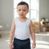 Esqueleto Blanco Set X3 Uniforme Escolar Algodón Niños