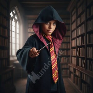 D_763941-MCO94960777114_102025-O.jpg Disfraz Harry Potter Adulto Cosplay Hombre Mago