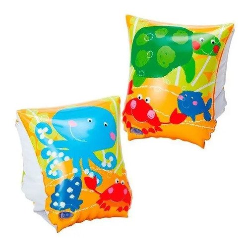 Flotadores Brazo Niños Piscina Animalitos