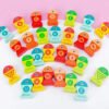 Juego Abecedario De Pesca Montessori Juguetes Didácticos  Varios