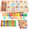 D_764531-MCO48794868700_012022-O.jpg Ábaco Caja Didáctica Aprendizaje Matemáticas Montessori Varios