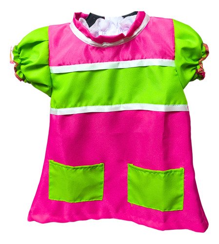 Disfraz De Popis Niña - Divertido Y Colorido Completo