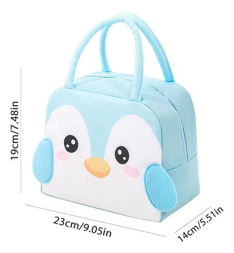 Lonchera Niños Bolsa Térmica Infantil Diseños Cute