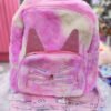 D_768711-MCO82082976311_012025-O.jpg Morral Niña Gato Maleta Gatito Peludito Para Niñas Rosado