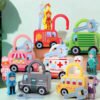 Set Montessori Juego De 6 Candados De Carro Con Llaves