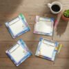 Docena Notas Adhesivas Con Soporte + Bolígrafo X12 Unidades Blanco