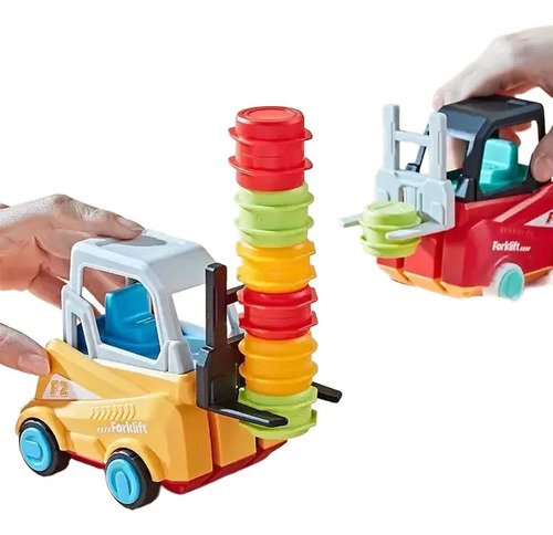 D_768983-MCO80619591892_112024-O.jpg Juguete Montacarga Montessori Set X2 Carros Con Fichas