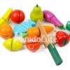 Juego Roles Comida Madera Juguete Cocina Montessori