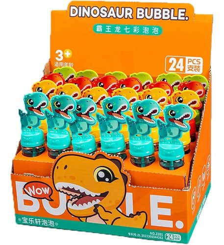 D_770415-MCO85038018177_052025-O.jpg Burbujeros Dinosaurios X12 Unidades Sorpresitas Infantiles Varios