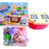 D_770555-MCO80677107988_112024-O.jpg Set De Cocina En Maleta X26 Piezas - Mini Juguetes Alimentos Rosa