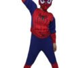 Máscara Spiderman Para Niños Con Luz -hombre Araña Halloween Rojo Spiderman
