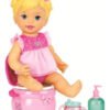 Muñeca Aprendiendo A Ir Al Baño Little Mommy Inodoro Sonidos
