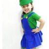 D_773015-MCO32401966536_102019-O.jpg Disfraz Niña Vestido Luigi Mario Bros Falda Lindos Disfraces