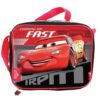 Morral Maleta Ruedas + Lonchera Cars Temporada Escolar  Rojo