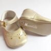 Zapatos Suaves Niña Beige Dorado Bebé Meses Babycute