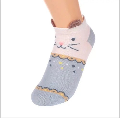 Hermosas Medias Tobilleras Calcetines Diseños Exclusivos.