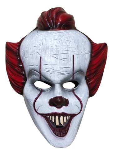 D_776851-MCO80086944261_102024-O.jpg Máscara De It Pennywise Diseño Realista Blanco Pennywise