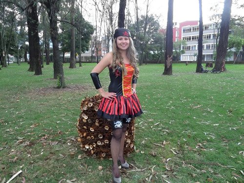 Disfraz Pirata Para Mujer Disfraces Mujeres Halloween  Negro Única