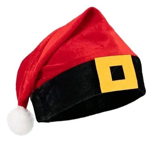 Docena De Gorro Navidad Diseño Exclusivo Papá Noel X12 Unds Rojo