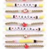 Conjunto De 12 Pulseras Para Profesores  Regalo Perfecto