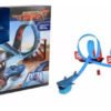 Set Pista De Carros Tiburón21 Piezas Incluye Carro Y Tiburón Azul