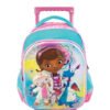 Morral Maleta Con Ruedas Y Lonchera Niñas Princesas Disney Rosa