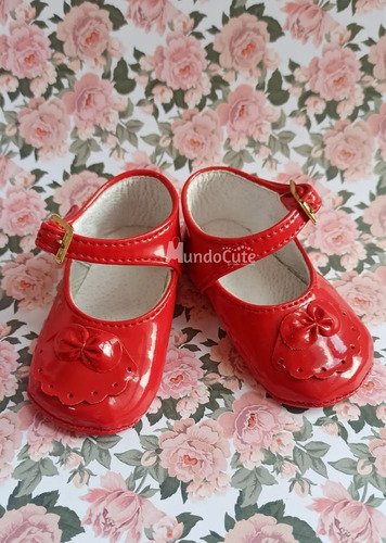 Zapatos  Niña Bebe Meses Suaves Elegante Precaminadores  Rojo 15