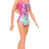Muñeca Barbie Traje Baño Siempre Vestida Vestido Una Pieza