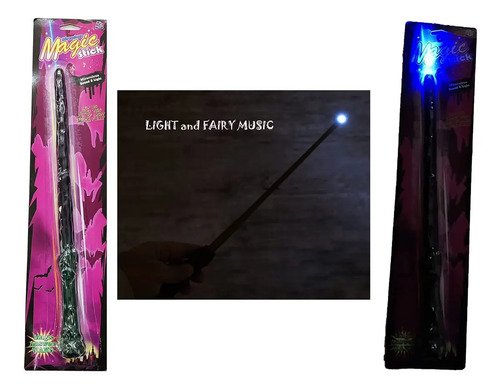 D_782406-MCO93577154856_102025-O.jpg Varita Harry Potter Vara Mágica Accesorio Disfraz Mágico Negro