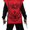 D_784498-MCO79946121639_102024-O.jpg Disfraz Ninja Niño Guerreros Sigilosos Alta Calidad