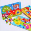 D_784969-MCO42369038335_062020-O.jpg 3 Tablas Colores Montessori + 3 Rompecabezas Bebés Juguetes Madera