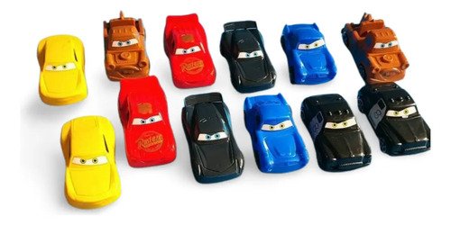 D_787449-MCO81393990895_122024-O.jpg Carros Colección Cars Rayo Mcqueen Plastico Alta Calidad Rayo Mcqueen Y Sus Amigos Rojo